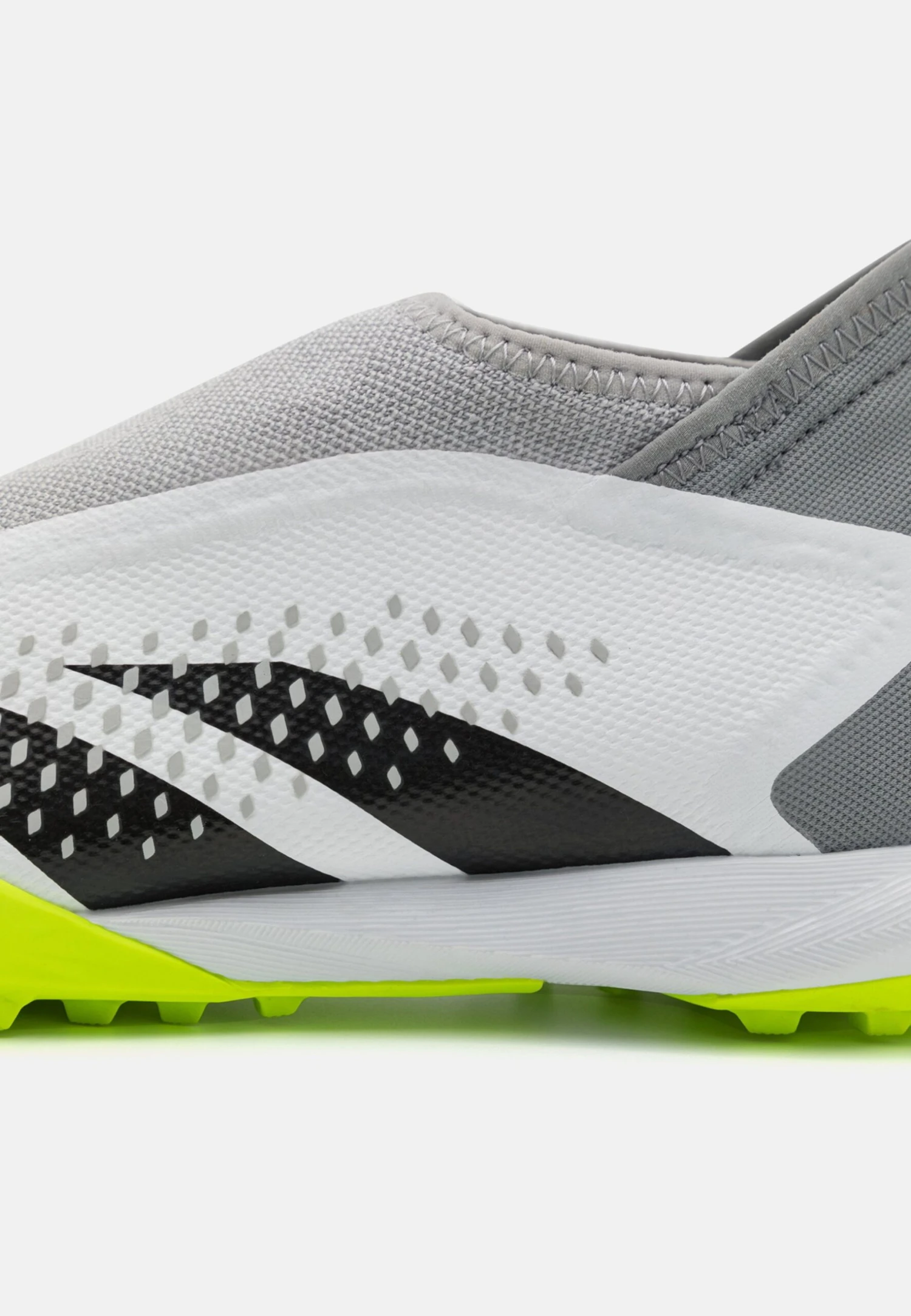 ADIDAS PERFORMANCE Predator Accuracy 3 Laceless Tf - Botas De Fútbol Multitacos - Footwaer White/Core Black/Lucid Lemon - Imagen 6