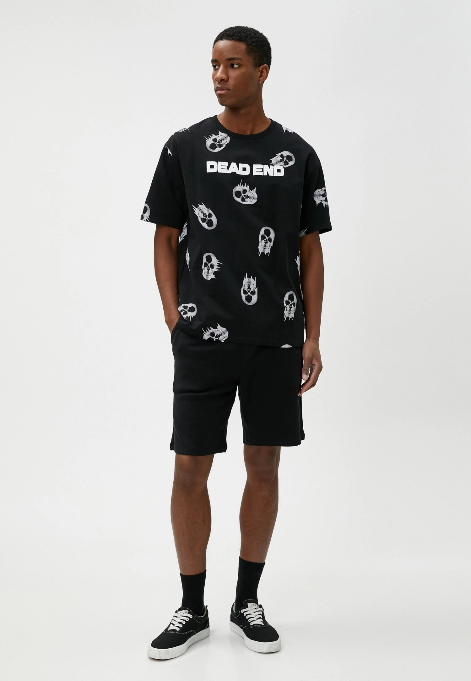 Koton Drawstring Pocket Detailed - Pantalones Deportivos - Black - Imagen 5