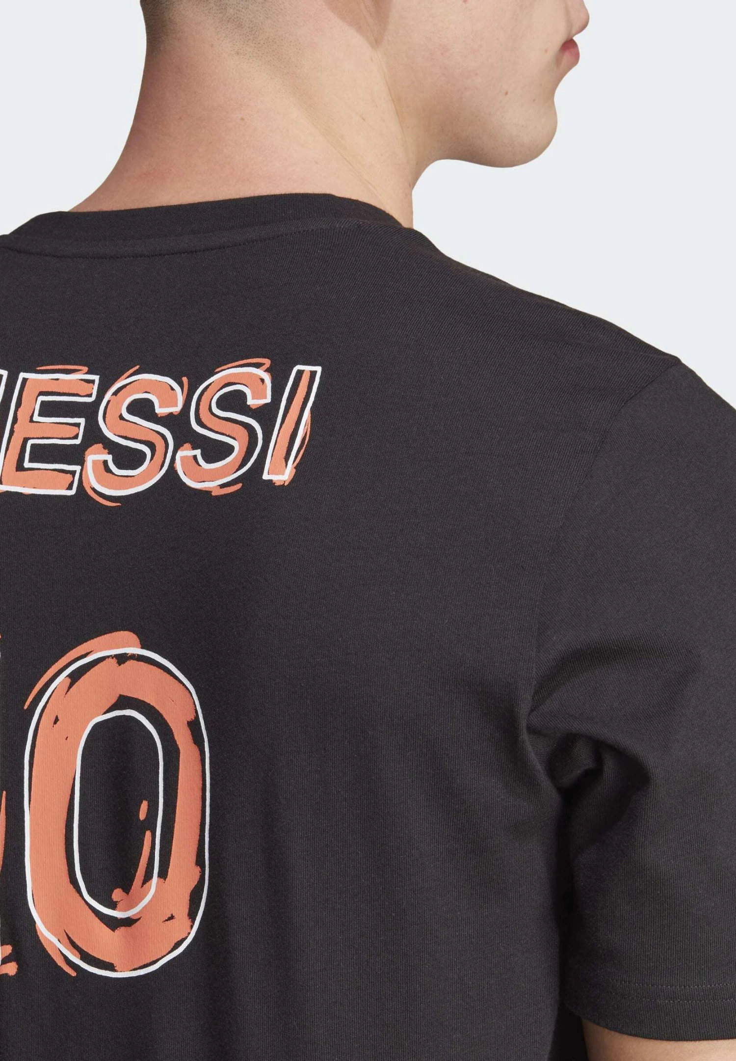 ADIDAS PERFORMANCE M Messi G T - Camiseta Estampada - Black - Imagen 2