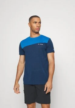 VAUDE Sveit - Camiseta Estampada - Dark Sea