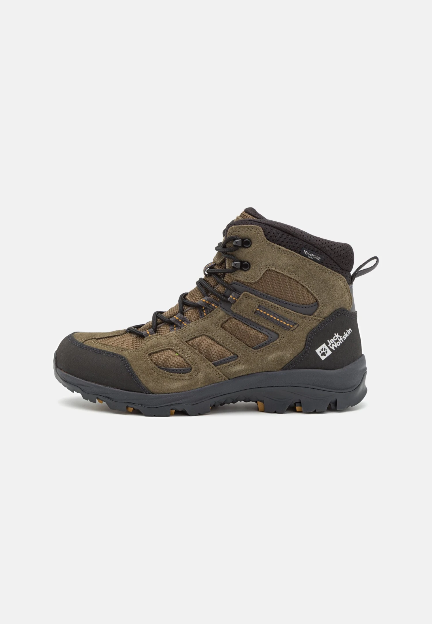 Jack Wolfskin Vojo 3 Texapore Mid - Zapatillas De Senderismo - Khaki/Phantom