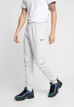 Reebok Classic Vector Pant - Pantalones Deportivos - Mottled Light Grey