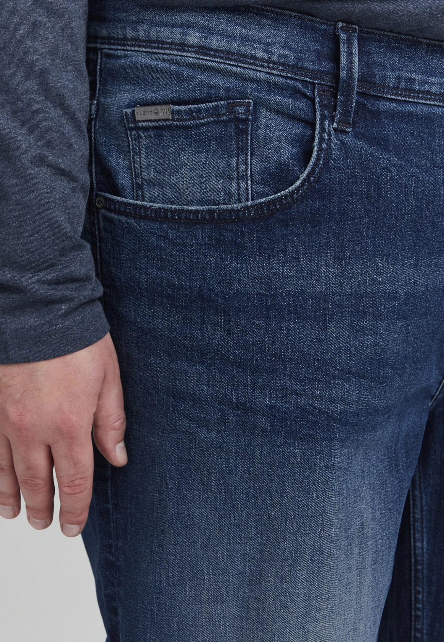 Blend Bt Denon - Shorts Vaqueros - Denim Darkblue - Imagen 3