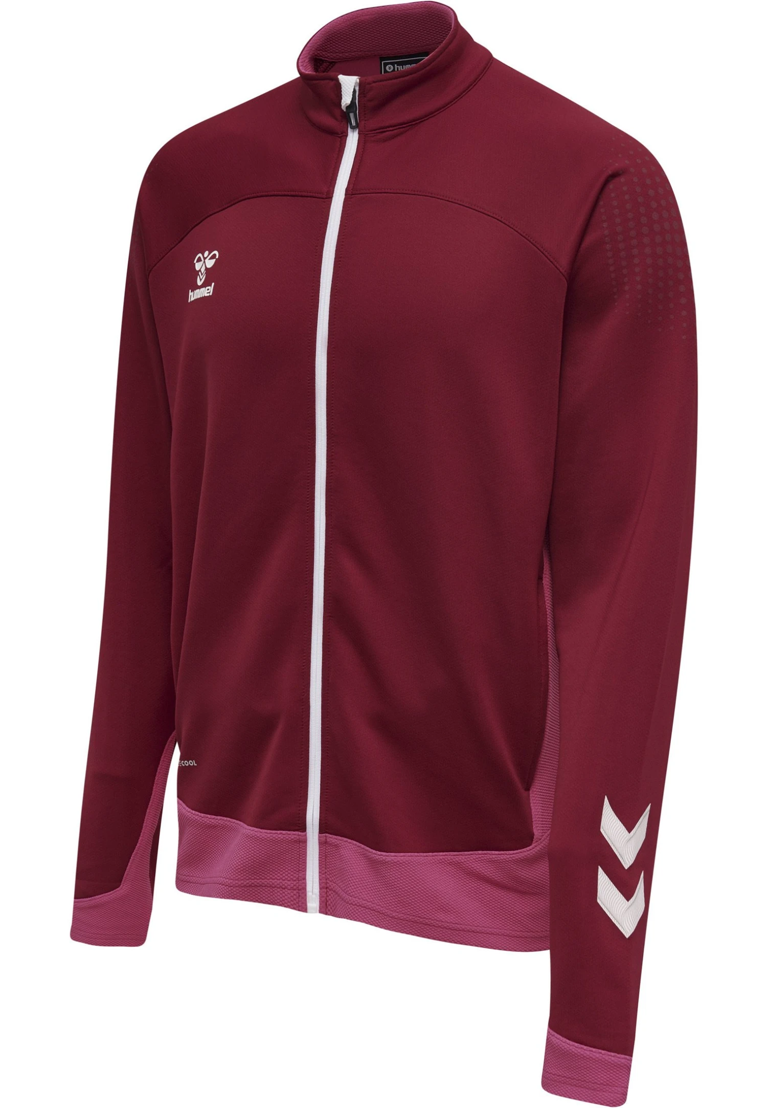 Hummel Hmllead Poly Zip Jacket - Chaqueta De Entrenamiento - Biking Red - Imagen 6