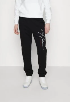 Hollister Co. Tech Logo Relaxed - Pantalones Deportivos - Black