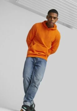 Puma Essentials - Jersey Con Capucha - Cayenne Pepper