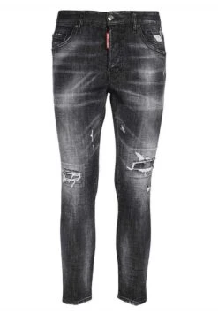 Dsquared2 Skater- Vaqueros Slim Fit - Grau