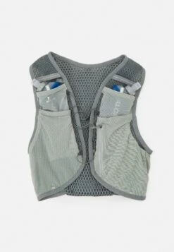 Salomon Active Skin 4 With Flasks Unisex - Mochila De Hidratación - Wrought Iron/Sedona Sage