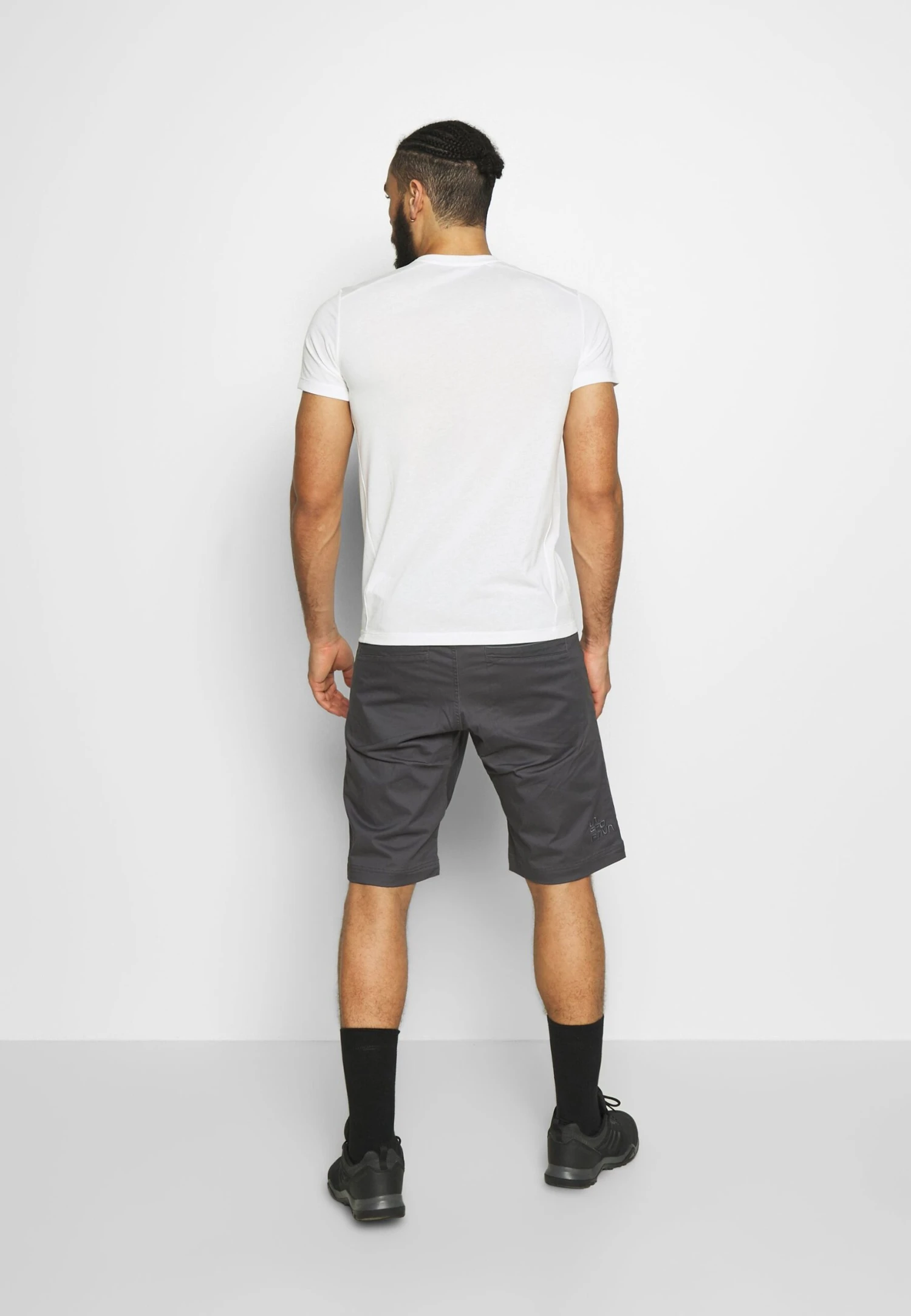 La Sportiva Flatanger - Pantalones Montañeros Cortos - Carbon/Slate - Imagen 3