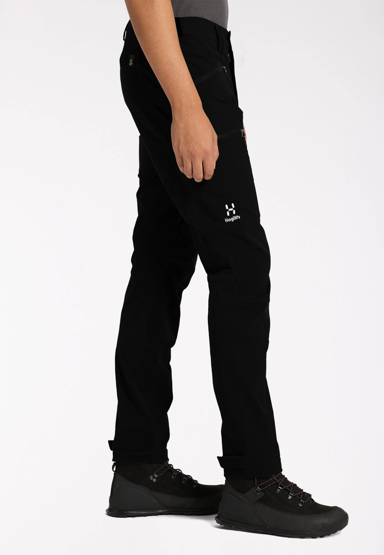 Haglöfs Mid Slim- Pantalones - True Black - Imagen 3