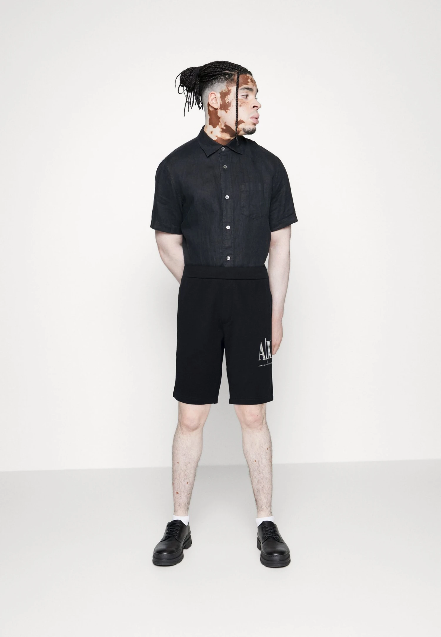 Armani Exchange Bermuda - Pantalones Deportivos - Navy - Imagen 2