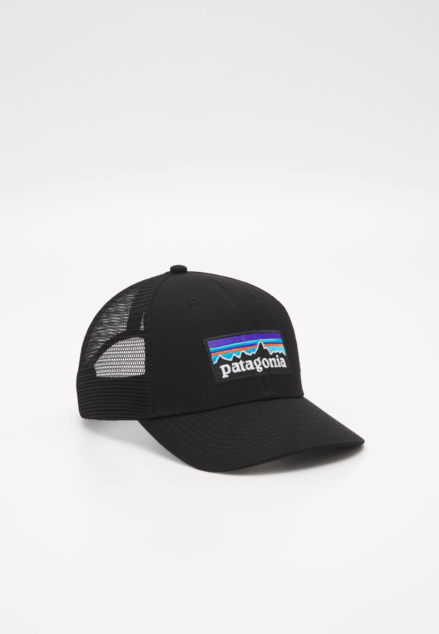 Patagonia Logo Lopro Trucker Hat Unisex - Gorra - Black