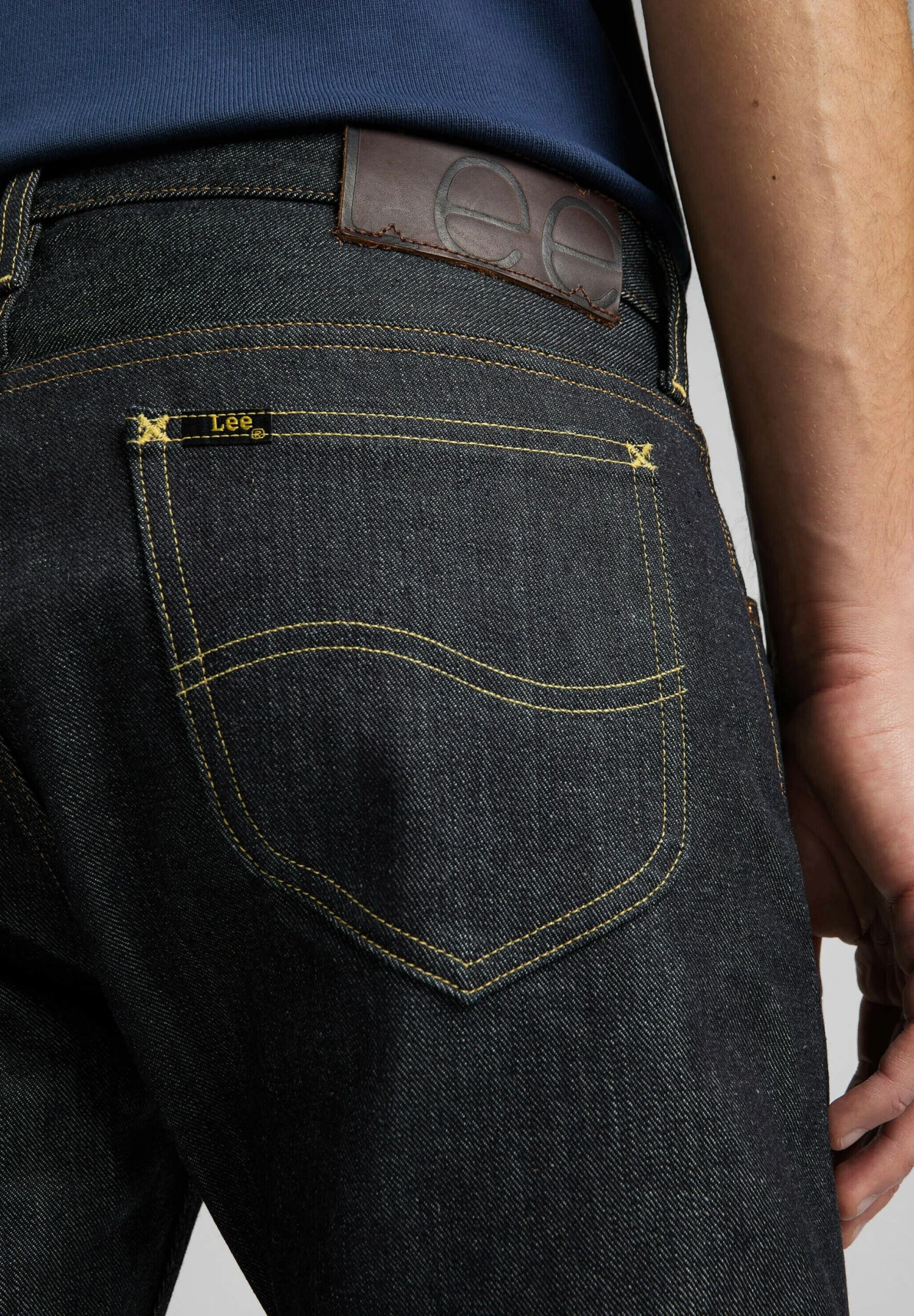 Lee Rider - Vaqueros Slim Fit - Blau Denim Dunkel - Imagen 3