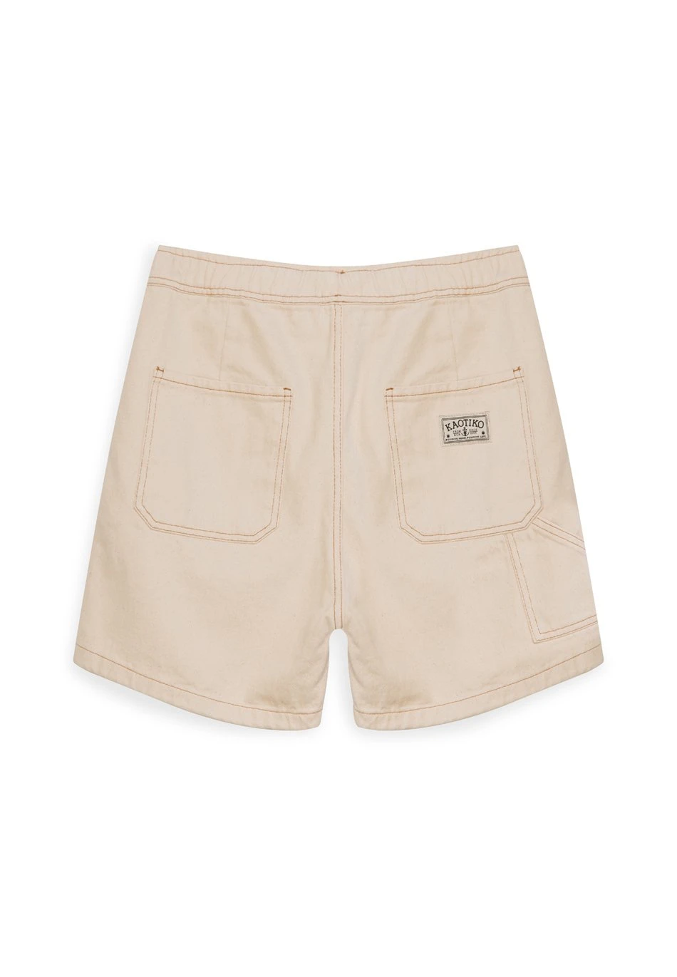Kaotiko Carpenter - Shorts - Beige - Imagen 4