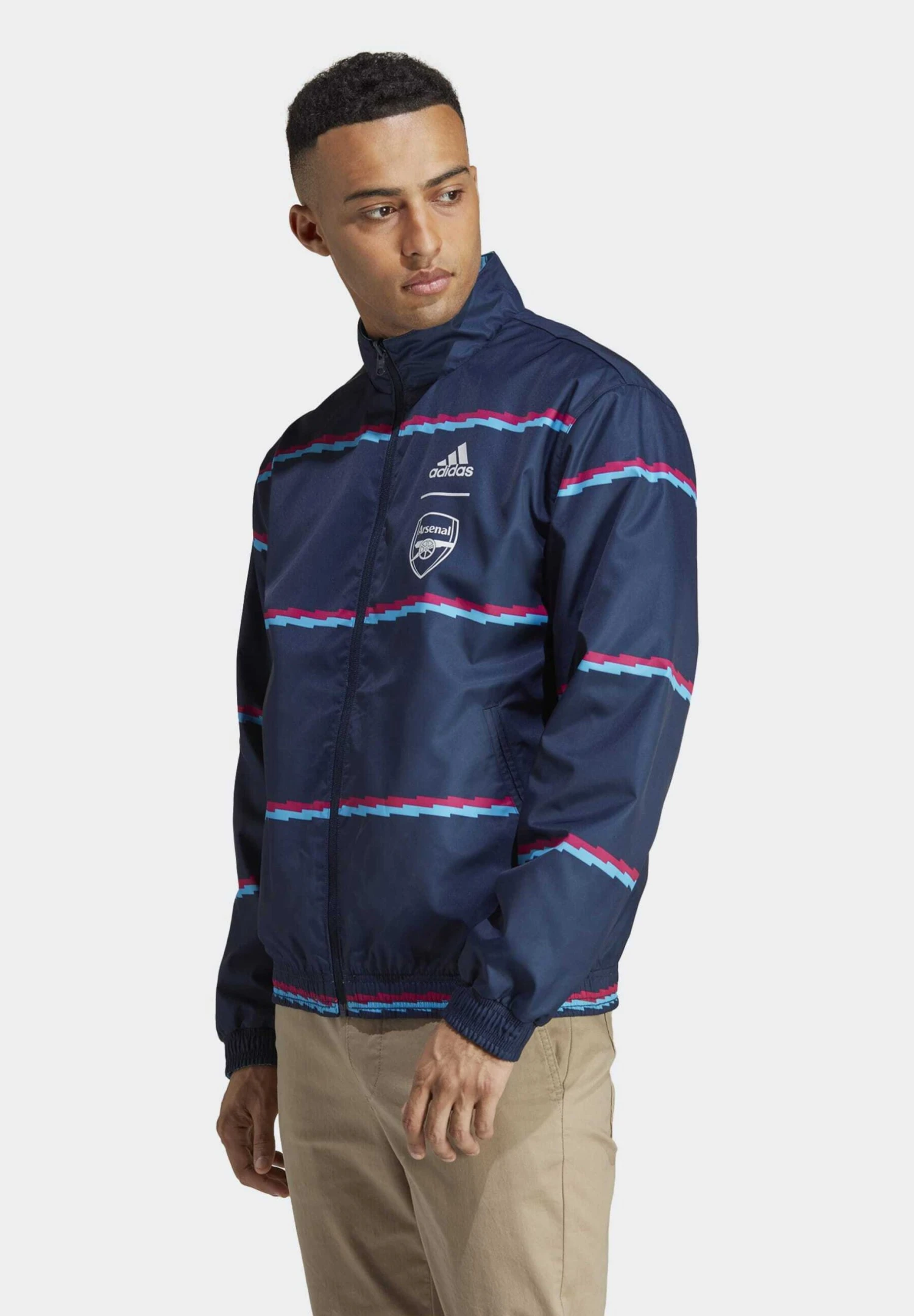 ADIDAS PERFORMANCE Arsenal London Anthem - Chaqueta De Running - Sky Rush - Imagen 5