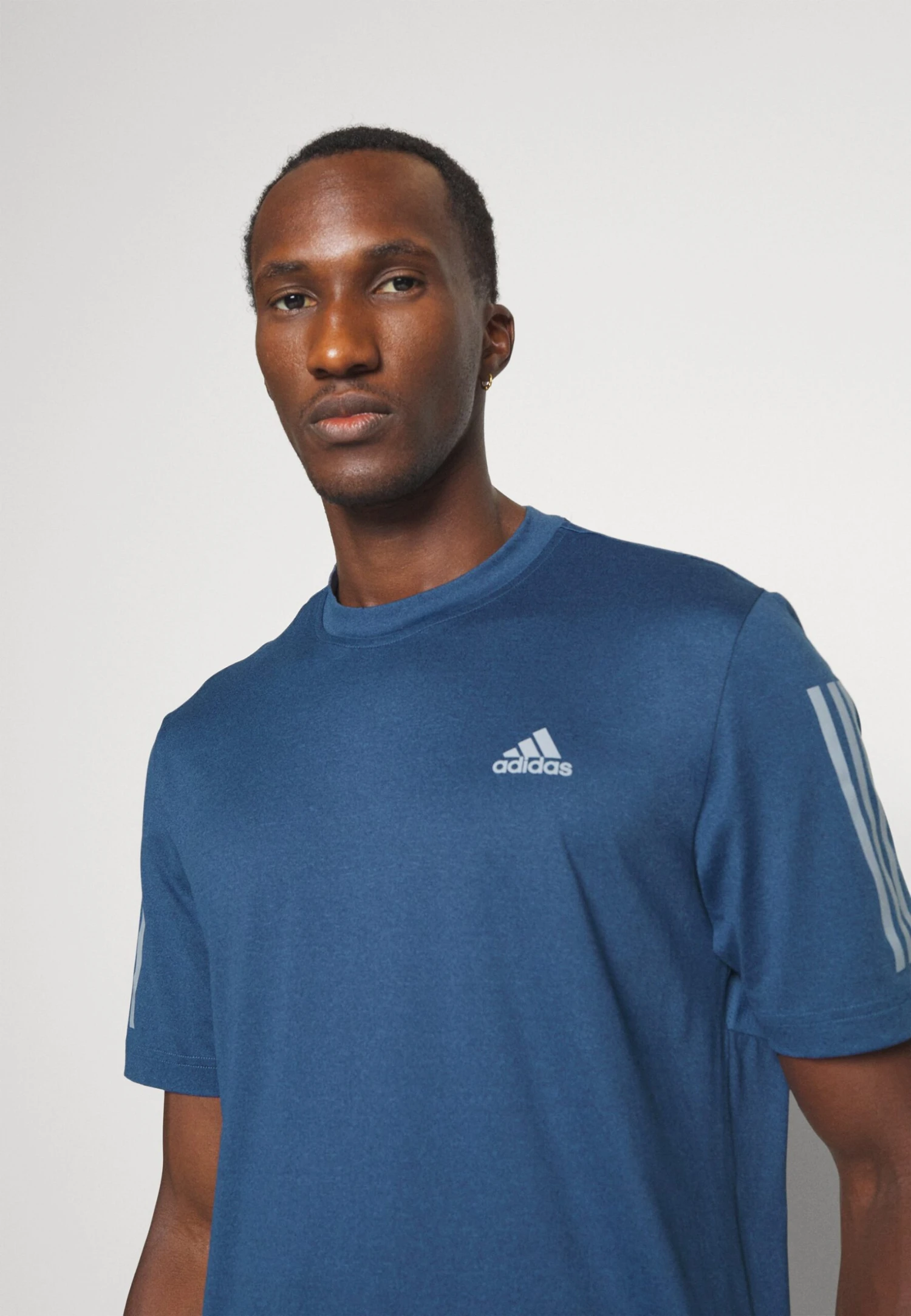 ADIDAS PERFORMANCE Tee - Fitness/Yoga - Legend Ink/Steel - Imagen 4