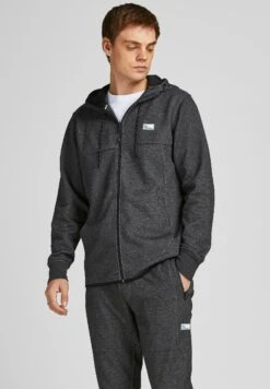 Jack & Jones JcoairNoos - Sudadera Con Cremallera - Grey