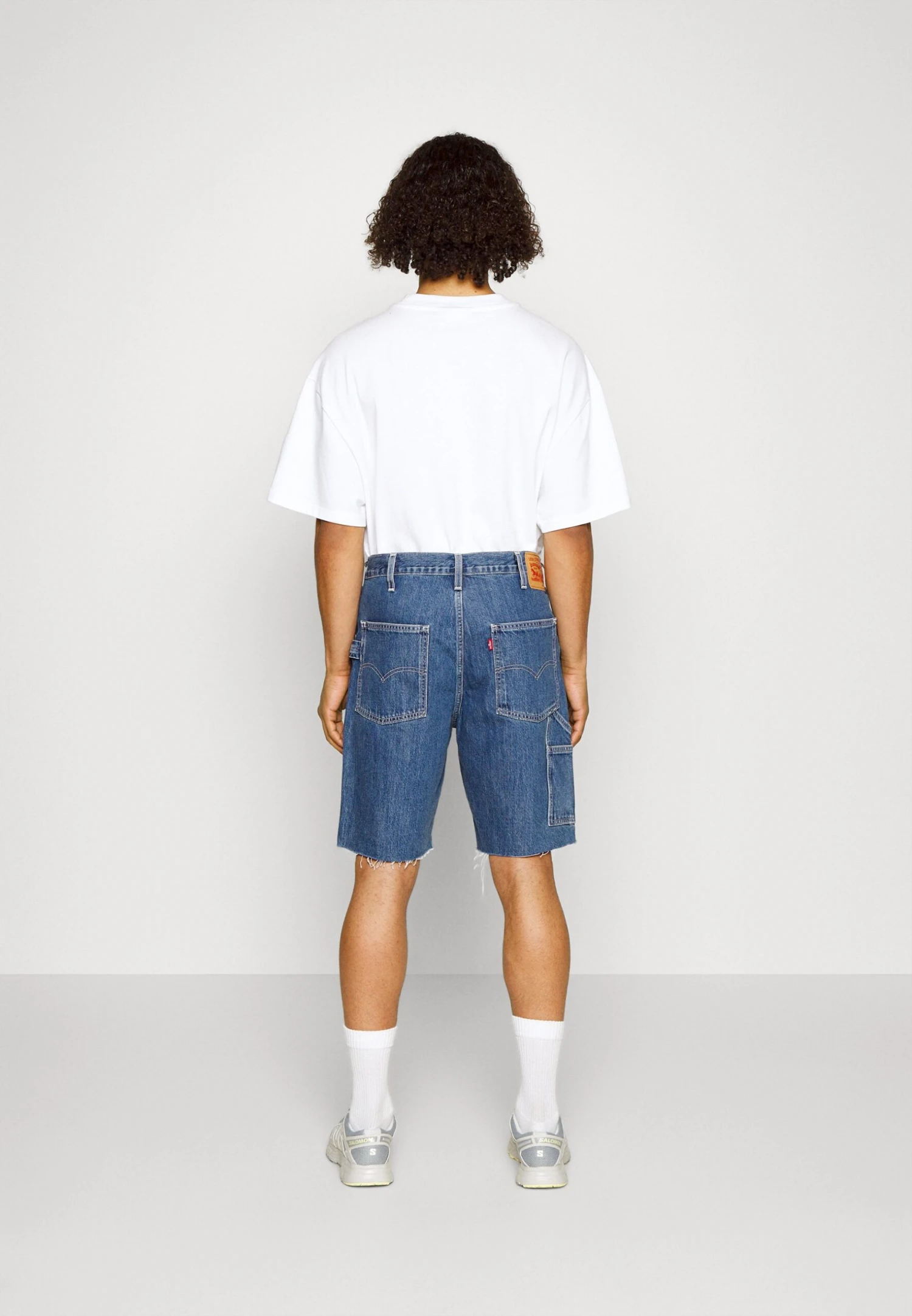 Cut Off Carpenter - Shorts Vaqueros - Blue Denim - Imagen 3