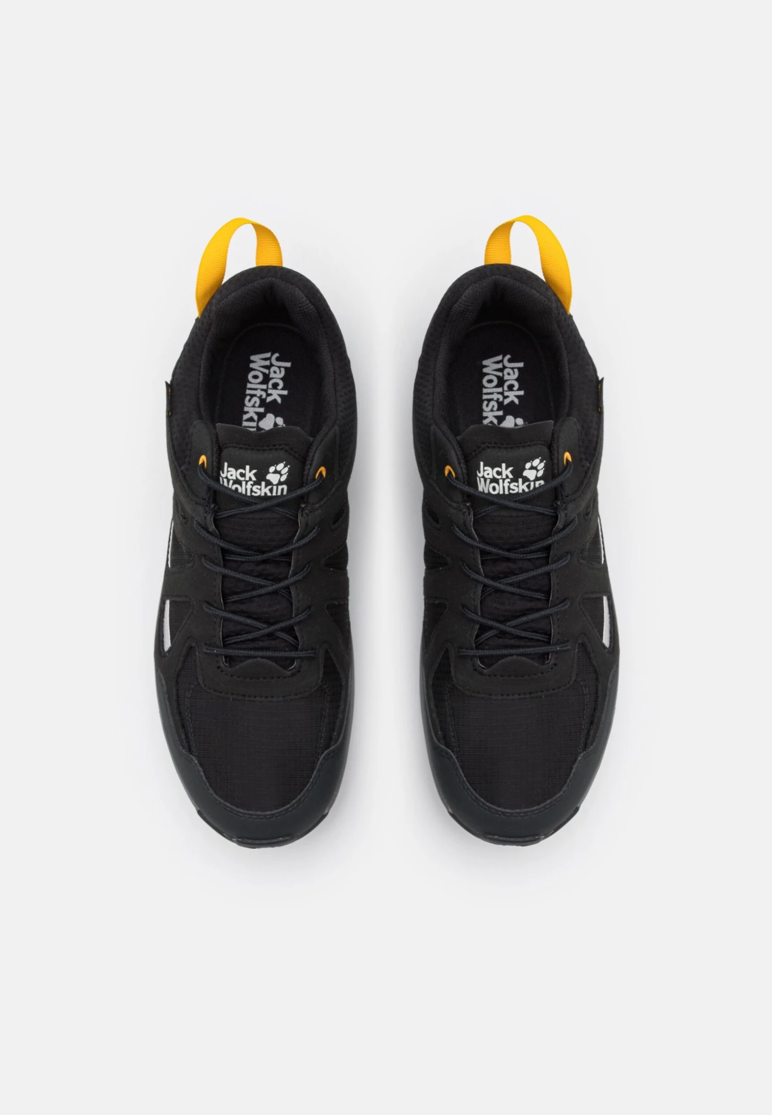 Jack Wolfskin Woodland 2 Texapore Low- Zapatillas De Senderismo - Black/Burly Yellow - Imagen 6