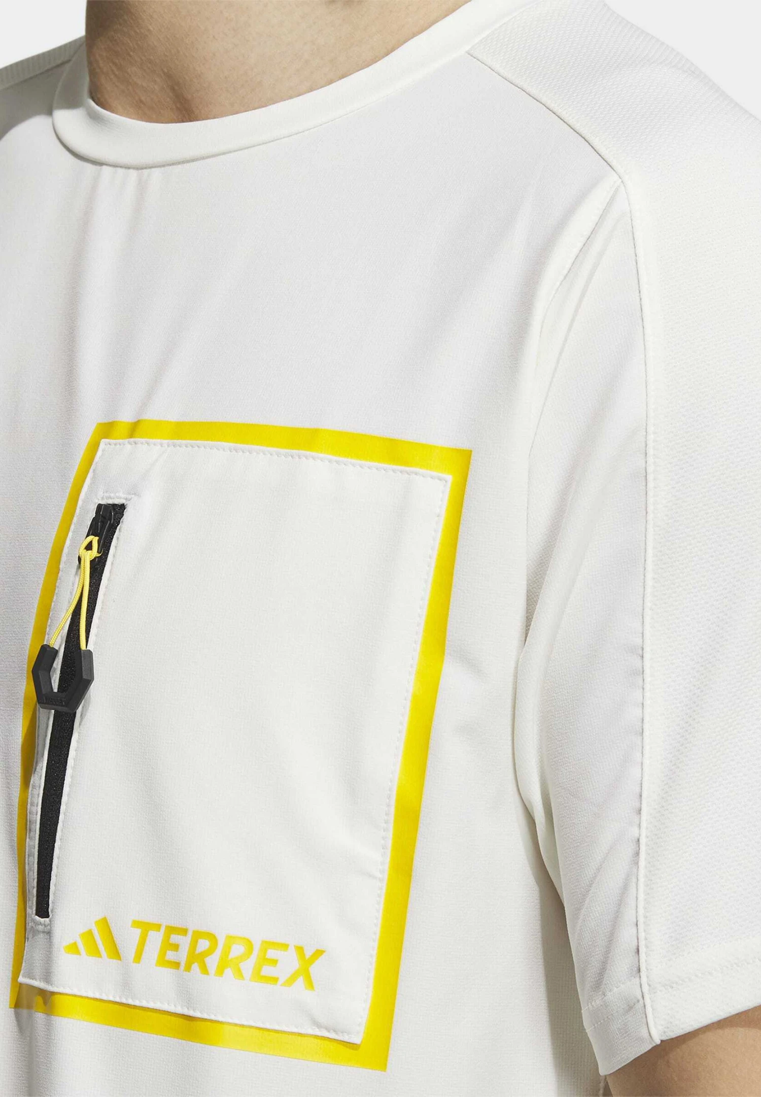 ADIDAS PERFORMANCE Natgeo Ss - Camiseta Estampada - Off White - Imagen 3