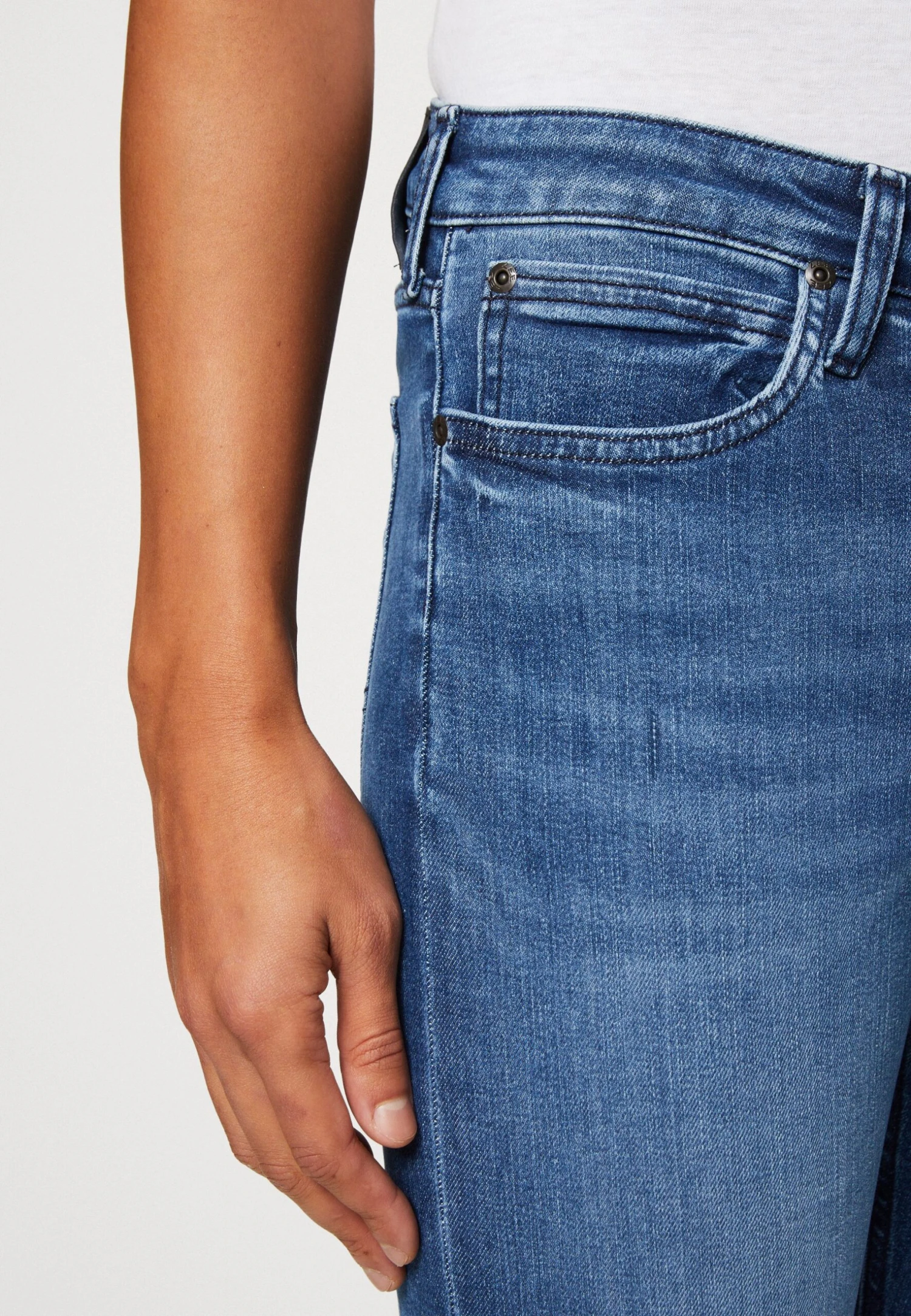 Lee Malone- Vaqueros Pitillo - Mid Stone - Imagen 4