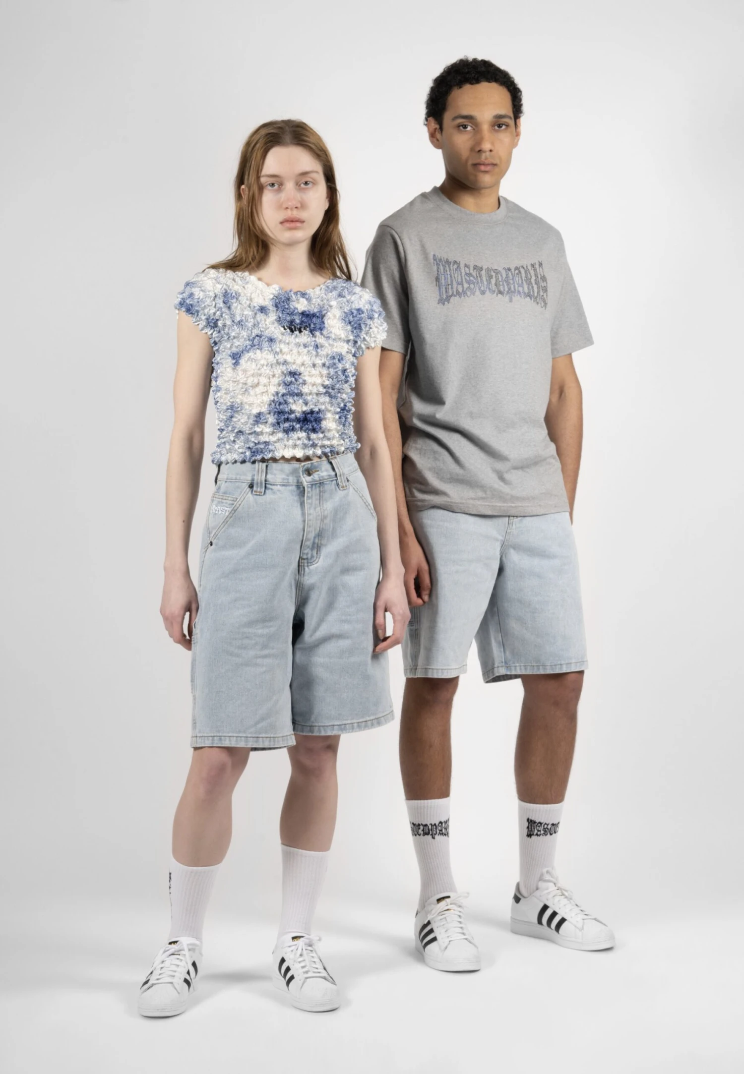 Hammer Unisex - Shorts Vaqueros - Light Blue - Imagen 2