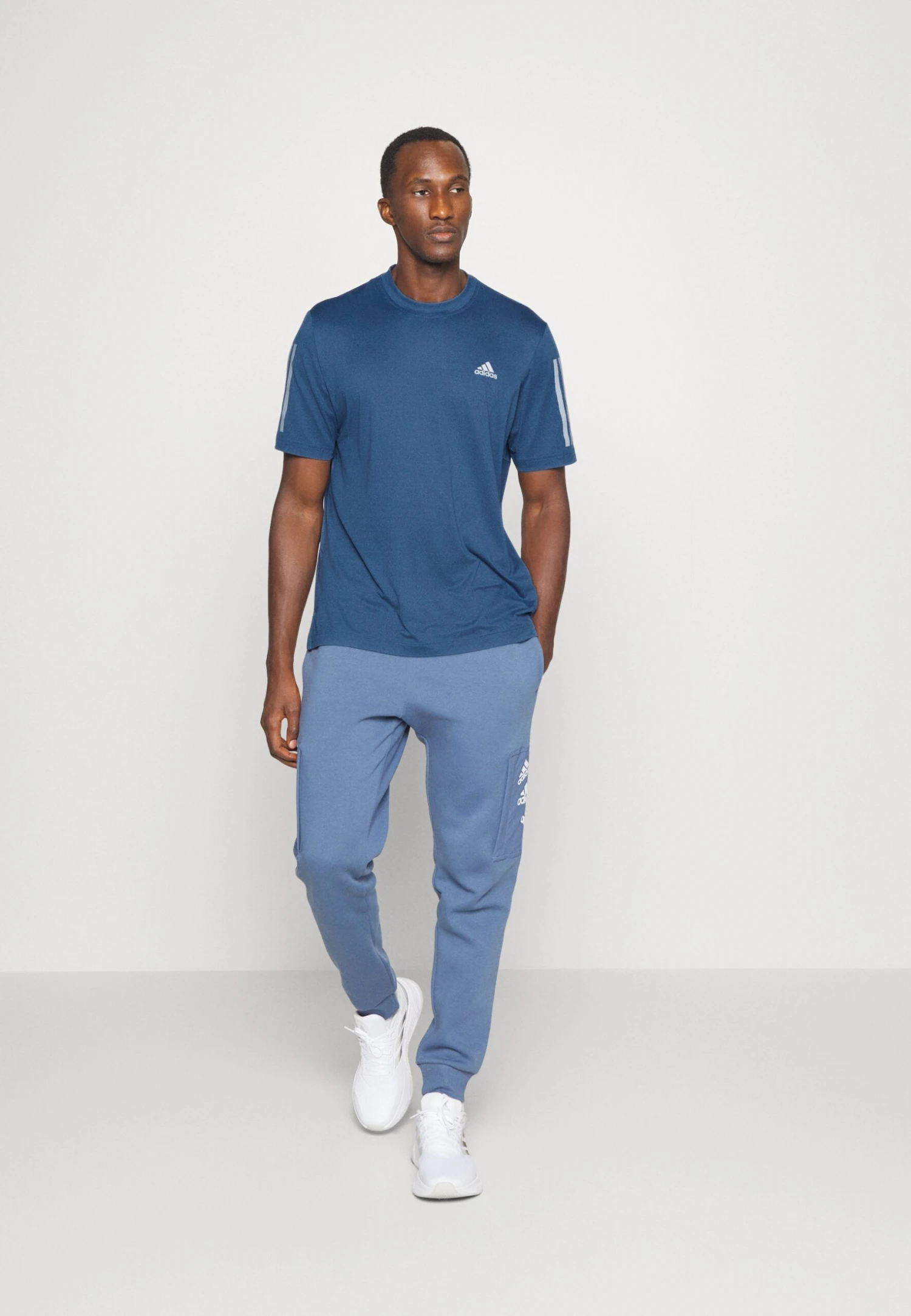 ADIDAS PERFORMANCE Tee - Fitness/Yoga - Legend Ink/Steel - Imagen 2