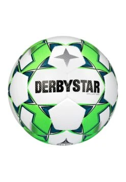 Derbystar Brillant Aps- Balón De Fútbol - Weissgruengrau