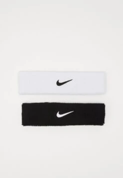 Nike Performance Headband Unisex 2 Pack - Muñequera - Black/White