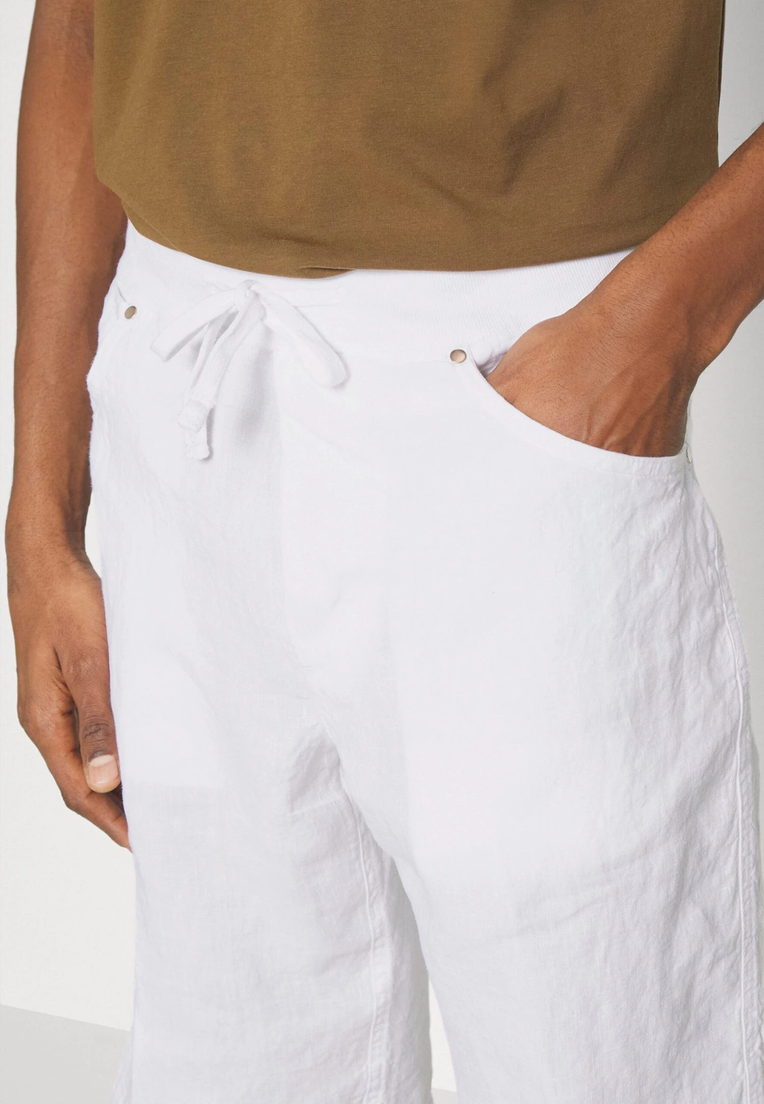 120% Lino Bermuda - Shorts - White - Imagen 6