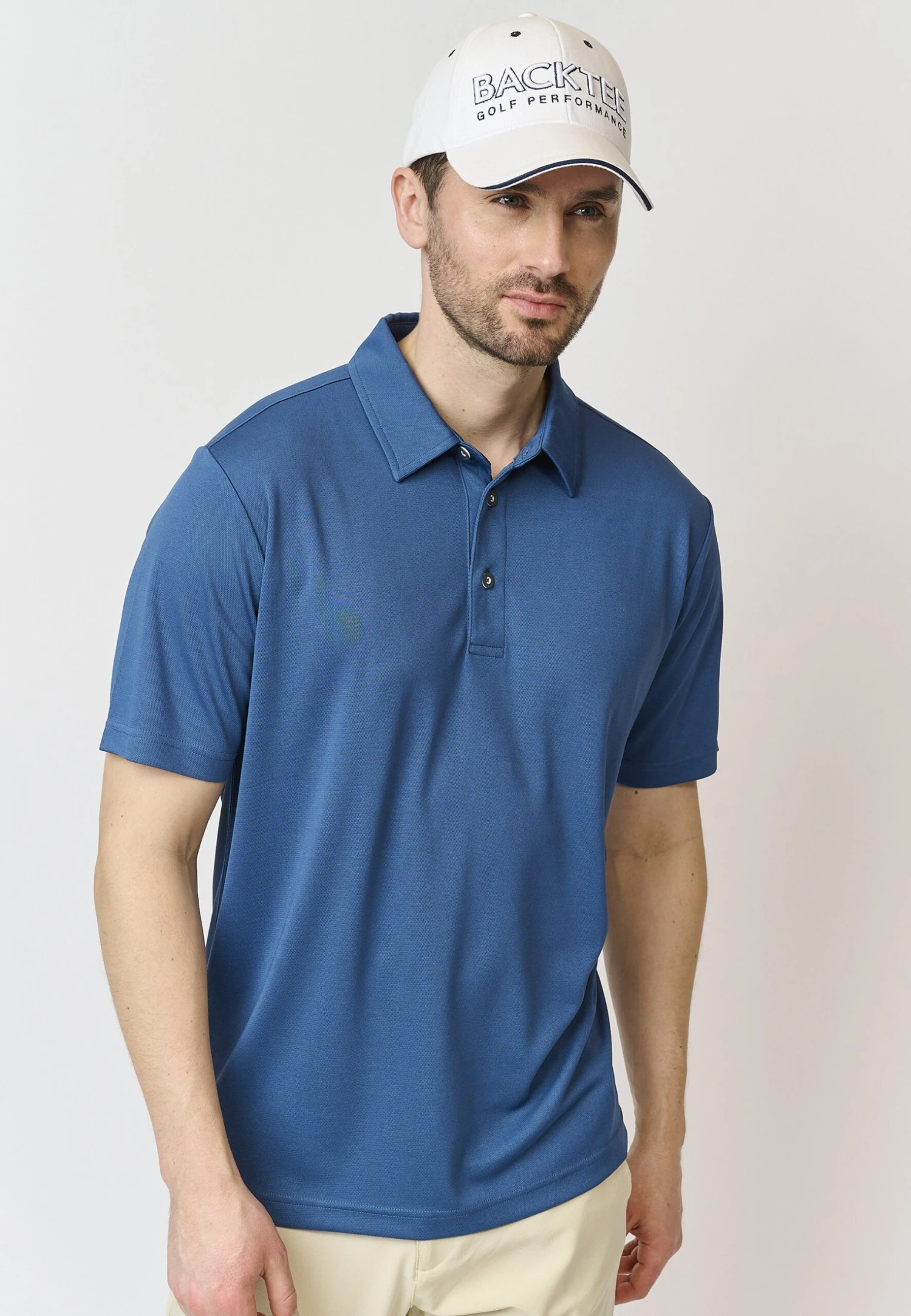 Performance - Polo - Mottled Blue