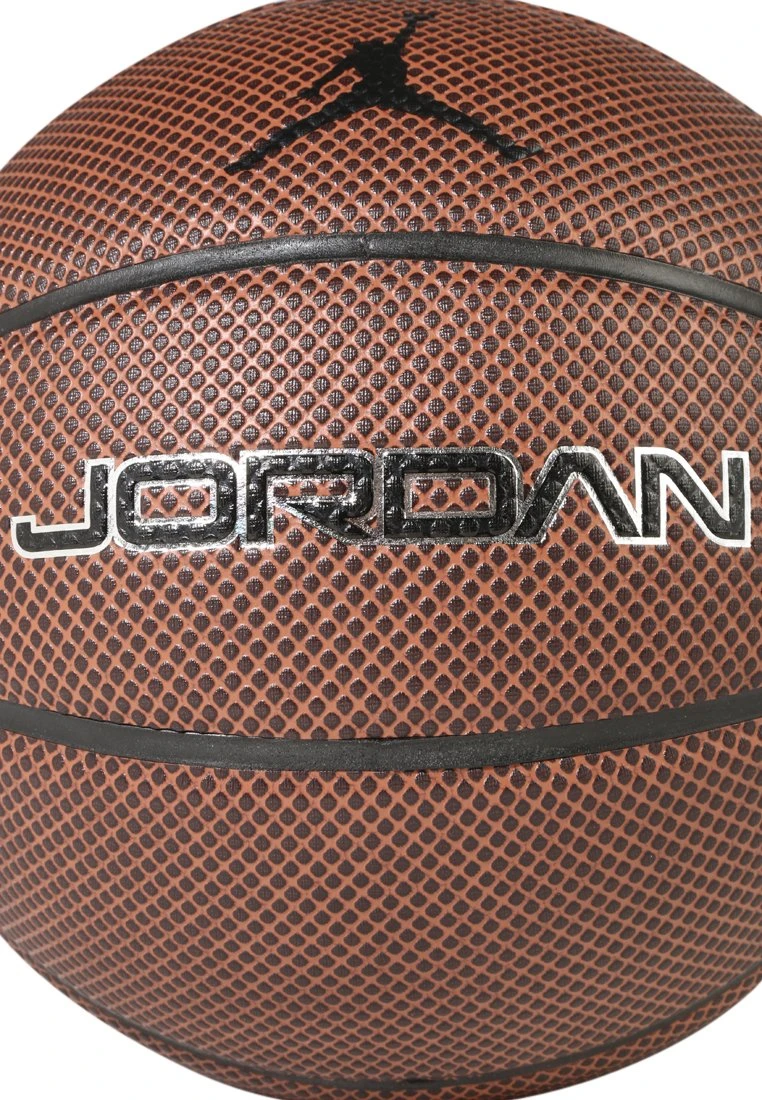 Jordan Legacy - Bal贸n De Baloncesto - Dark Amber/Black/Metallic Silver - Imagen 2