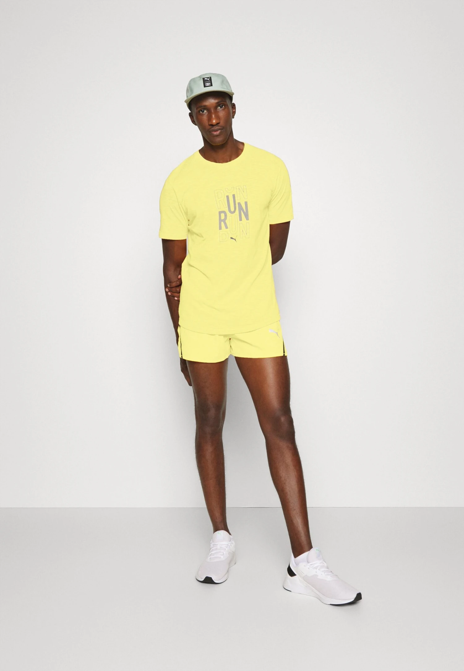 Puma Run Split Short - Pantalón Corto De Deporte - Sun Stream - Imagen 2