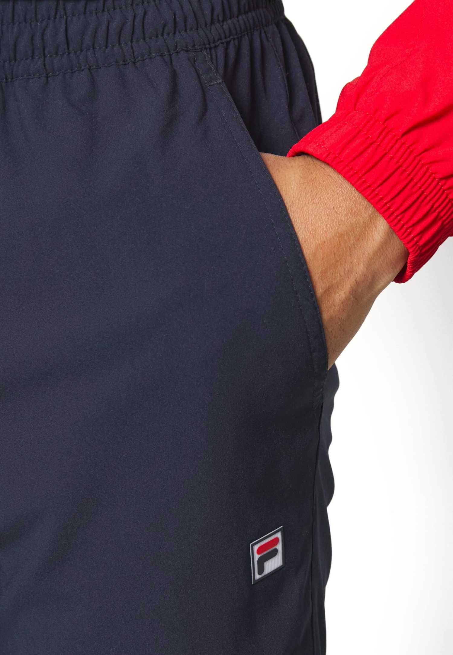 Fila Tracksuit Hanno Set - Chándal - White/Red - Imagen 4