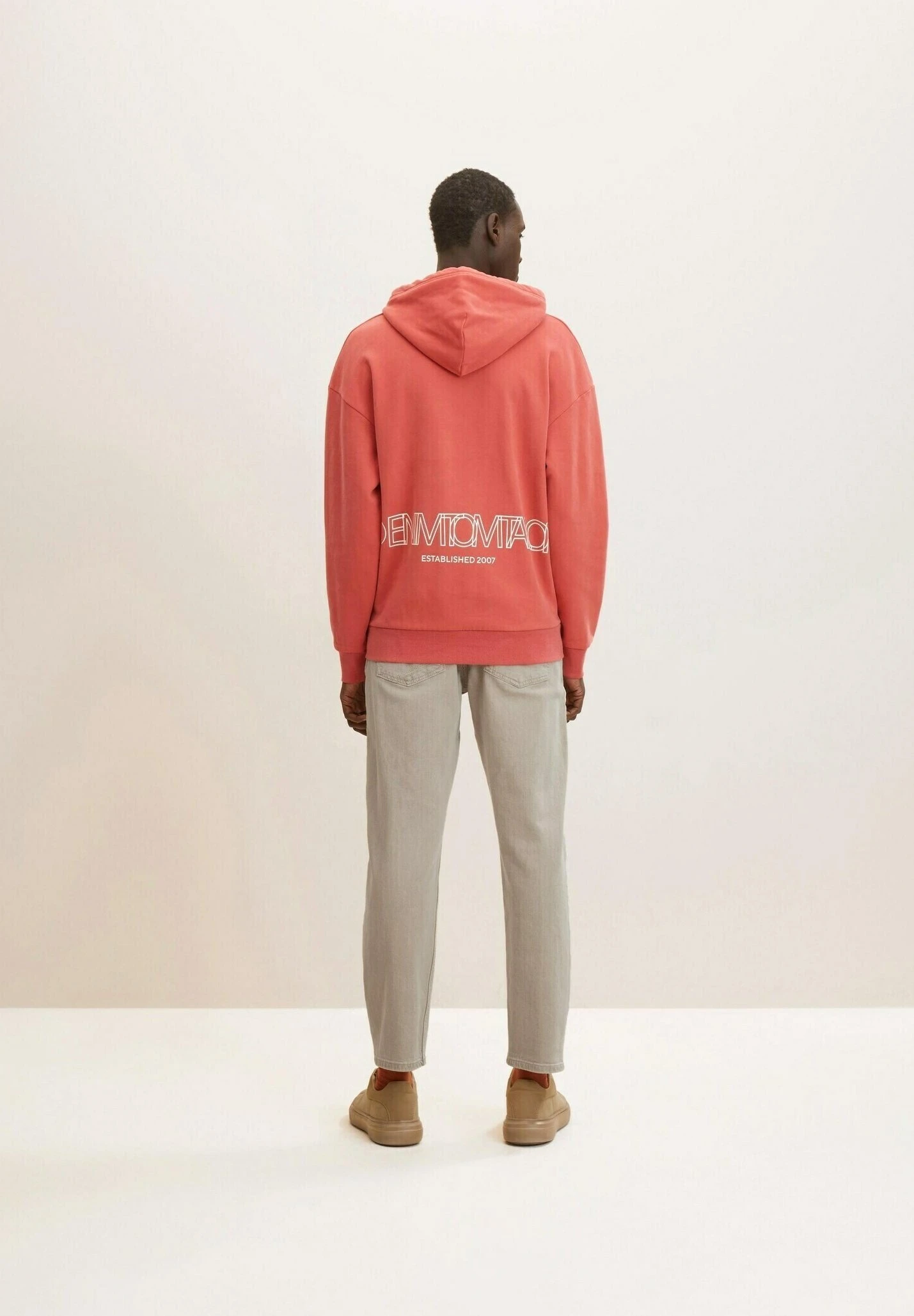 TOM TAILOR Denim Hoody - Sudadera - Smoky Red - Imagen 3