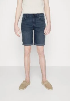 Only & Sons Onsply Life Fold Up - Shorts Vaqueros - Dark Blue Denim