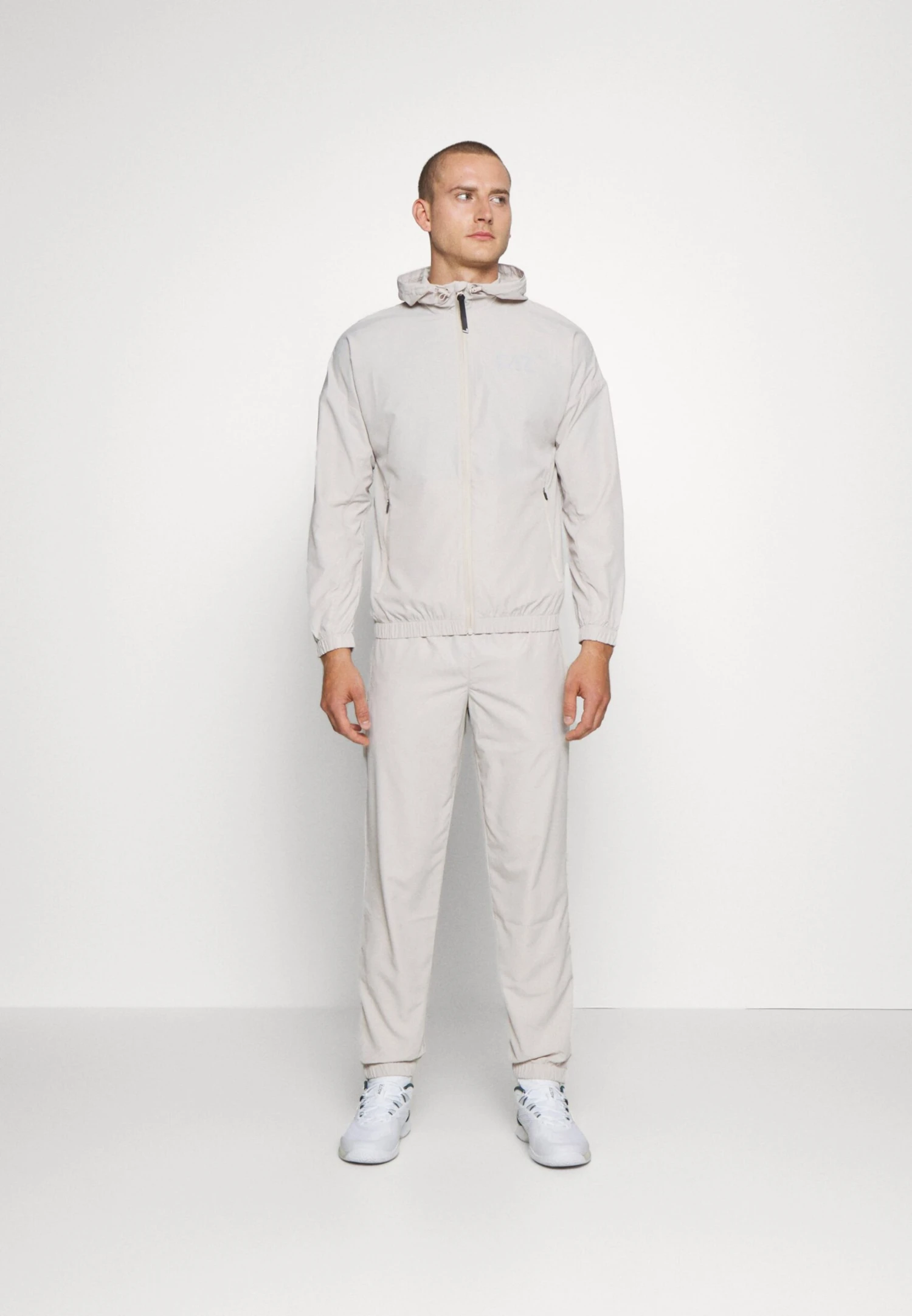 EA7 Emporio Armani Tennis Pro Suit Unlined - Chándal - Silver Cloud