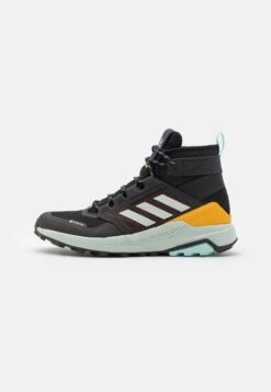 Adidas TERREX Terrex Trailmaker Mid Gore-Tex Hiking Shoes - Zapatillas De Senderismo - Core Black/Silver/Semi Flash Aqua