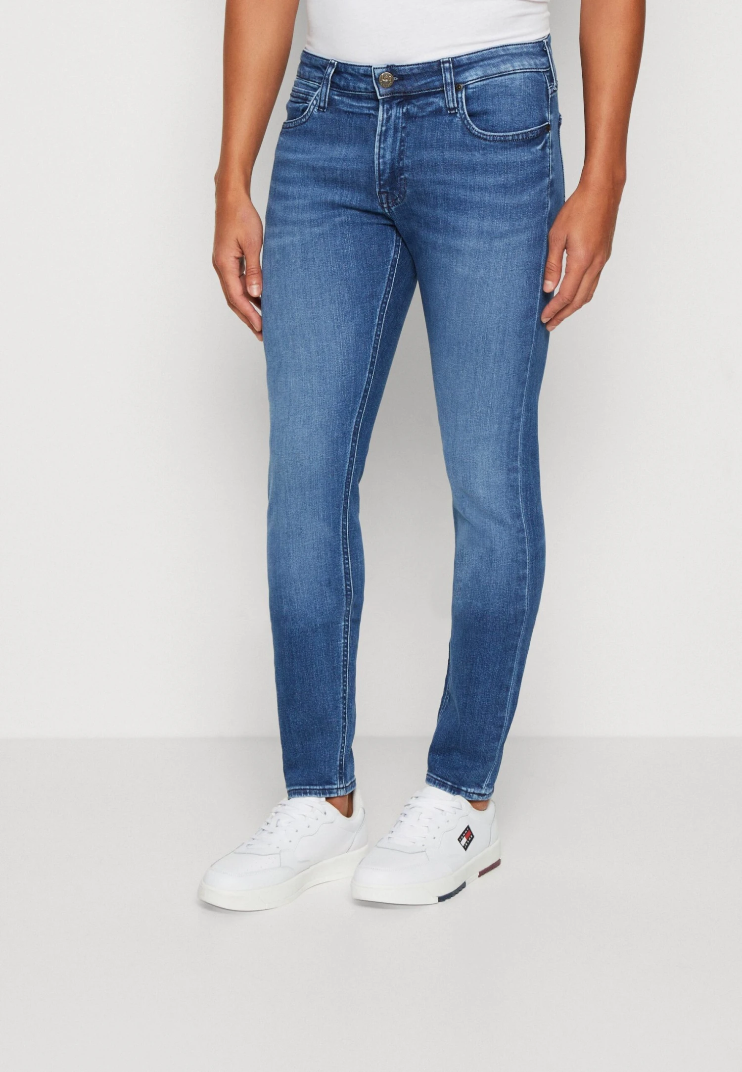 Lee Malone- Vaqueros Pitillo - Mid Stone