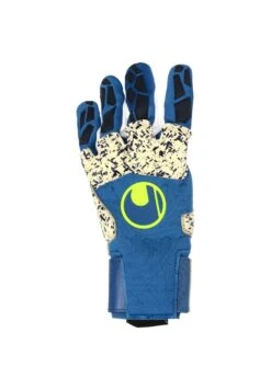 UHLSPORT Guantes - Night Blau / Weiss / Flou Gelb