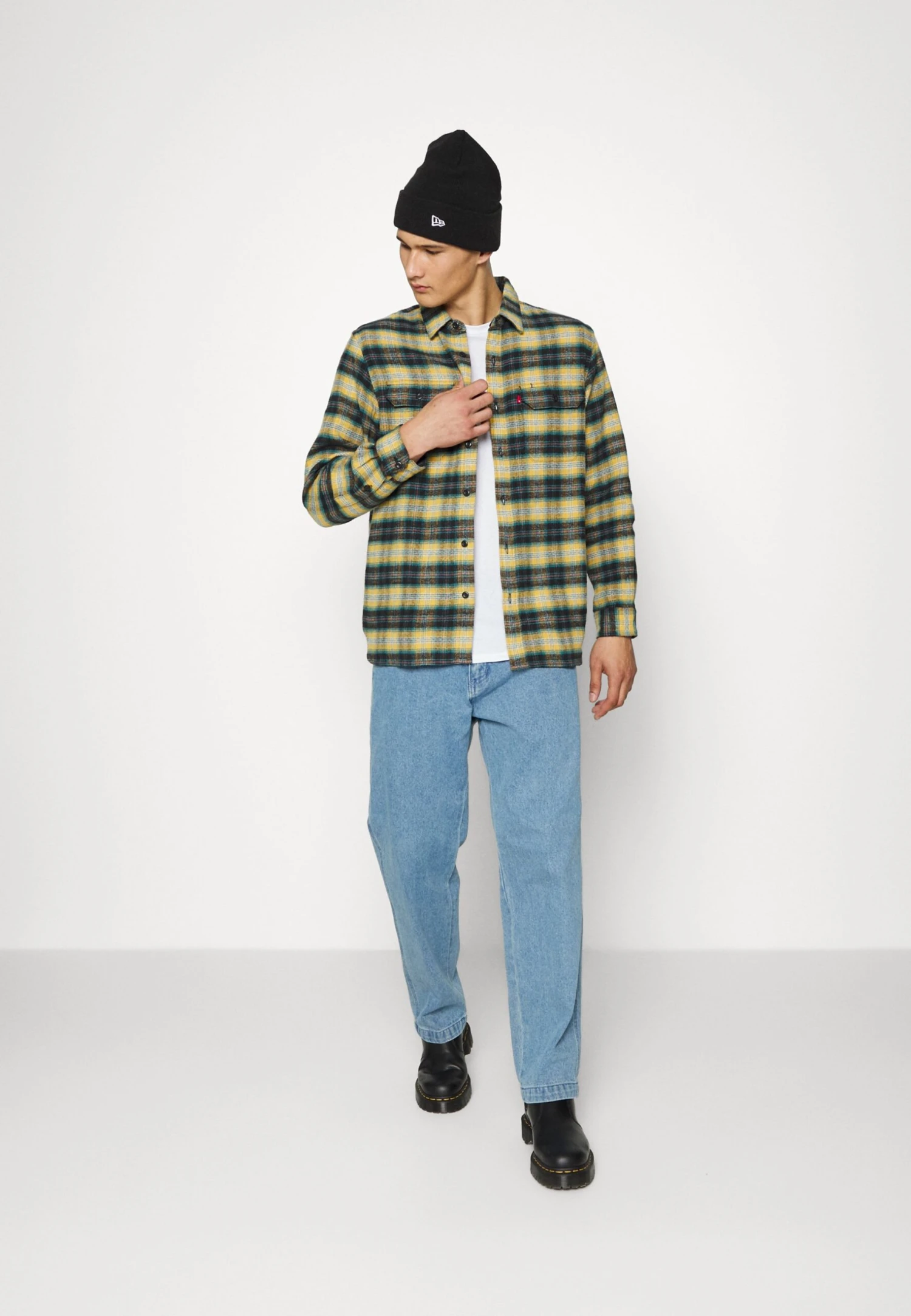 Obey Clothing Hardwork Carpenter - Vaqueros Rectos - Light Indigo - Imagen 2