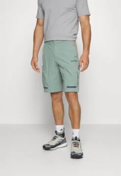 ADIDAS PERFORMANCE Campyx - Pantalones Montañeros Cortos - Silver Green