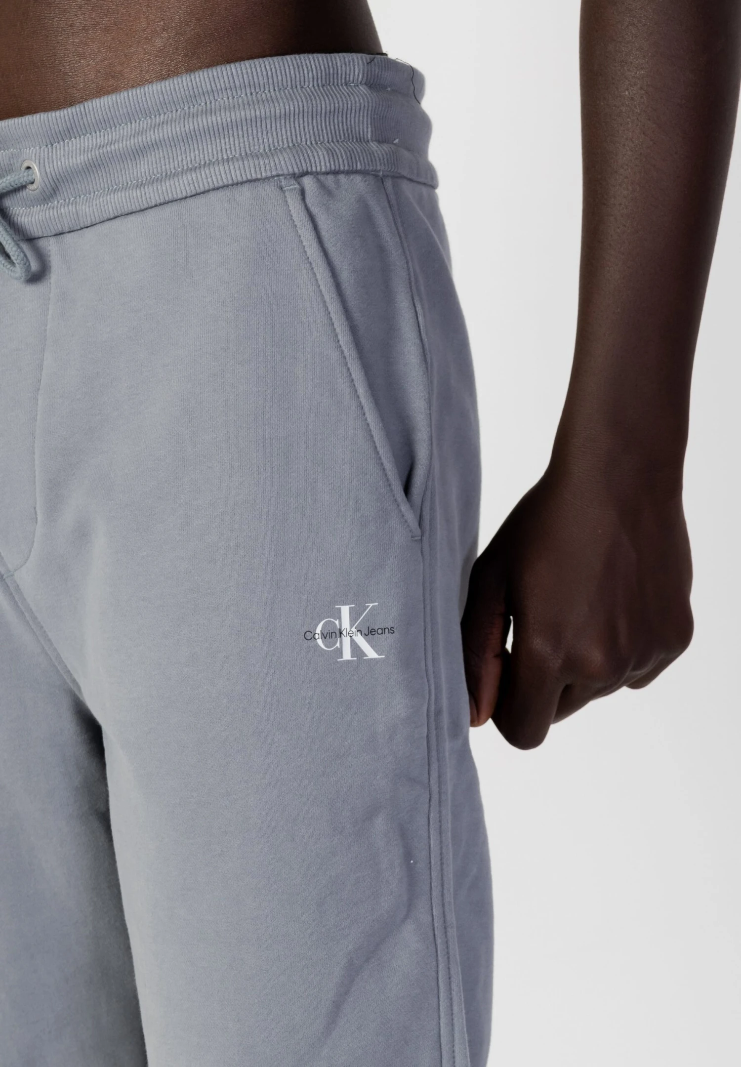 Calvin Klein Jeans Micro Monologo Hwk S J30J322915Pn6 - Shorts - Grey - Imagen 4