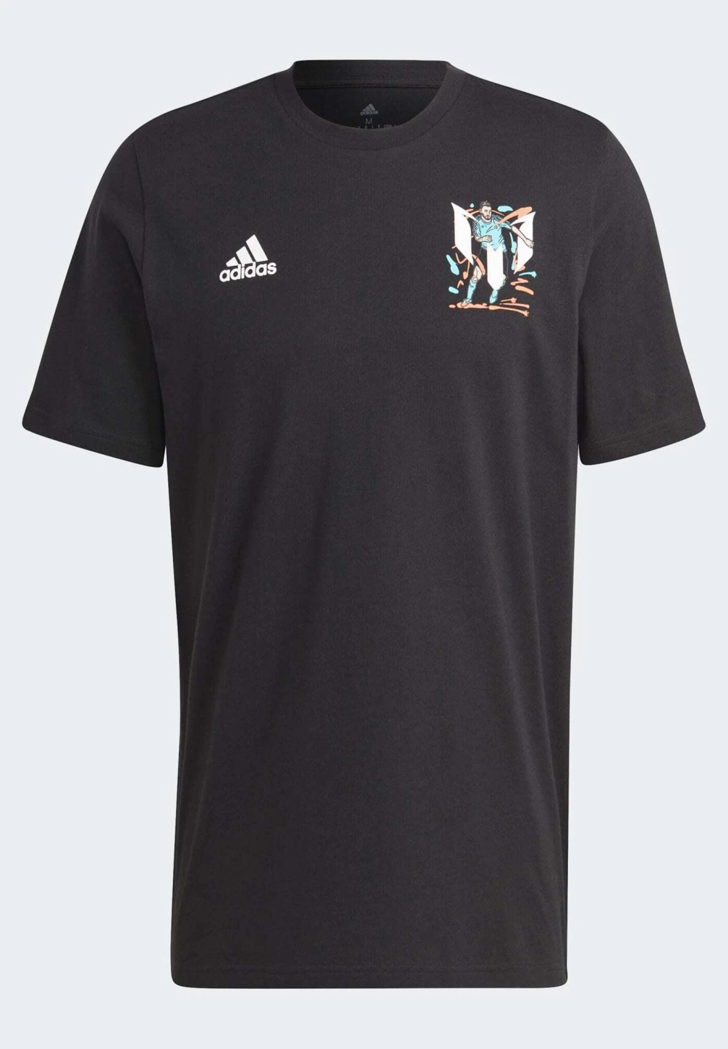 ADIDAS PERFORMANCE M Messi G T - Camiseta Estampada - Black - Imagen 6