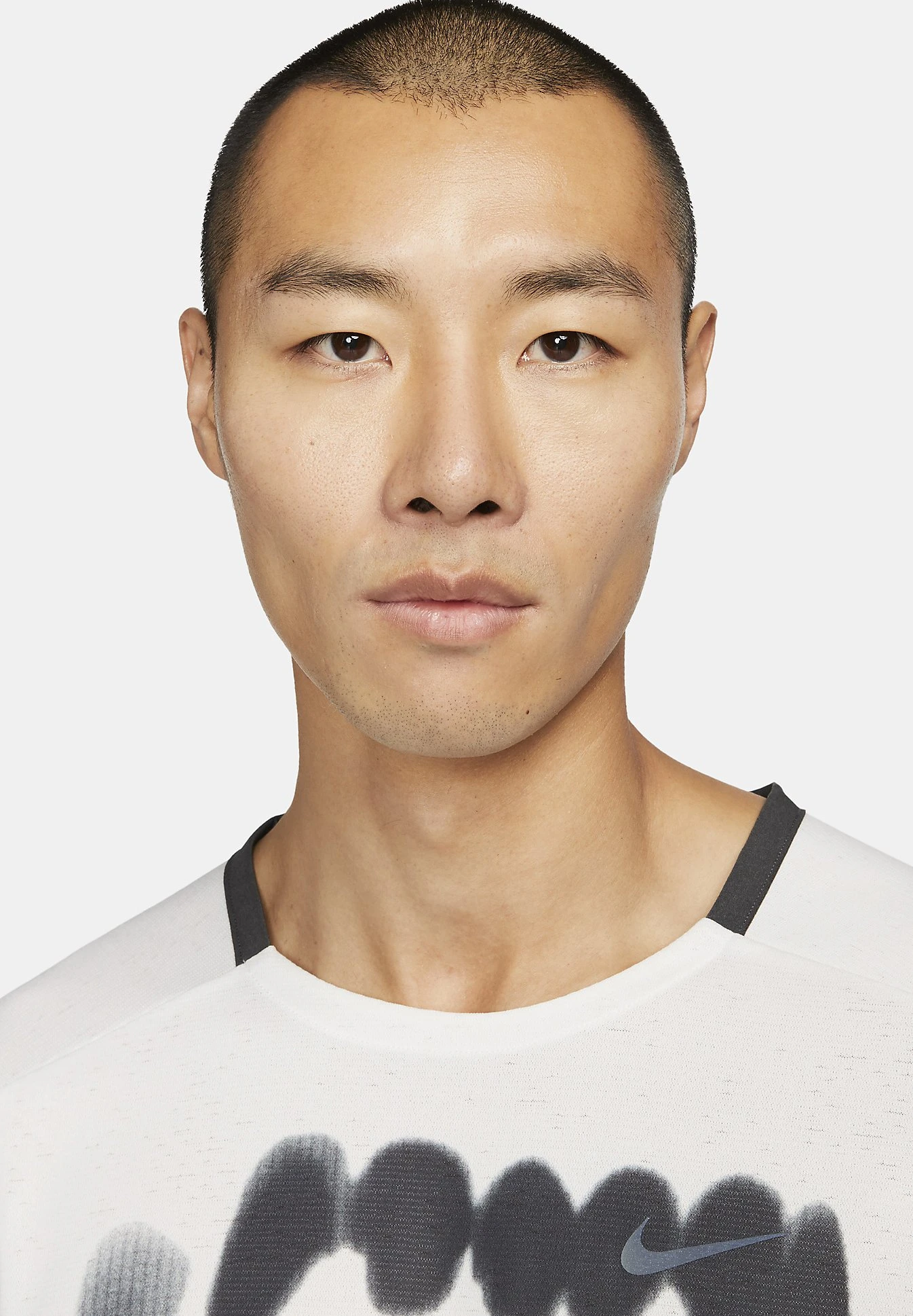 Nike Performance Short-Sleeve Running Dri-Fit Adv Run- Camiseta Deportiva - Black/Fossil Stone/Phantom - Imagen 3