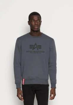Alpha Industries Basic - Sudadera - Greyblack/Black