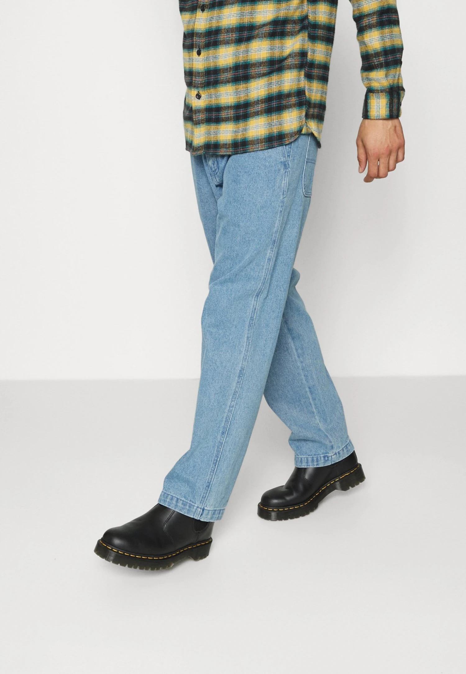 Obey Clothing Hardwork Carpenter - Vaqueros Rectos - Light Indigo