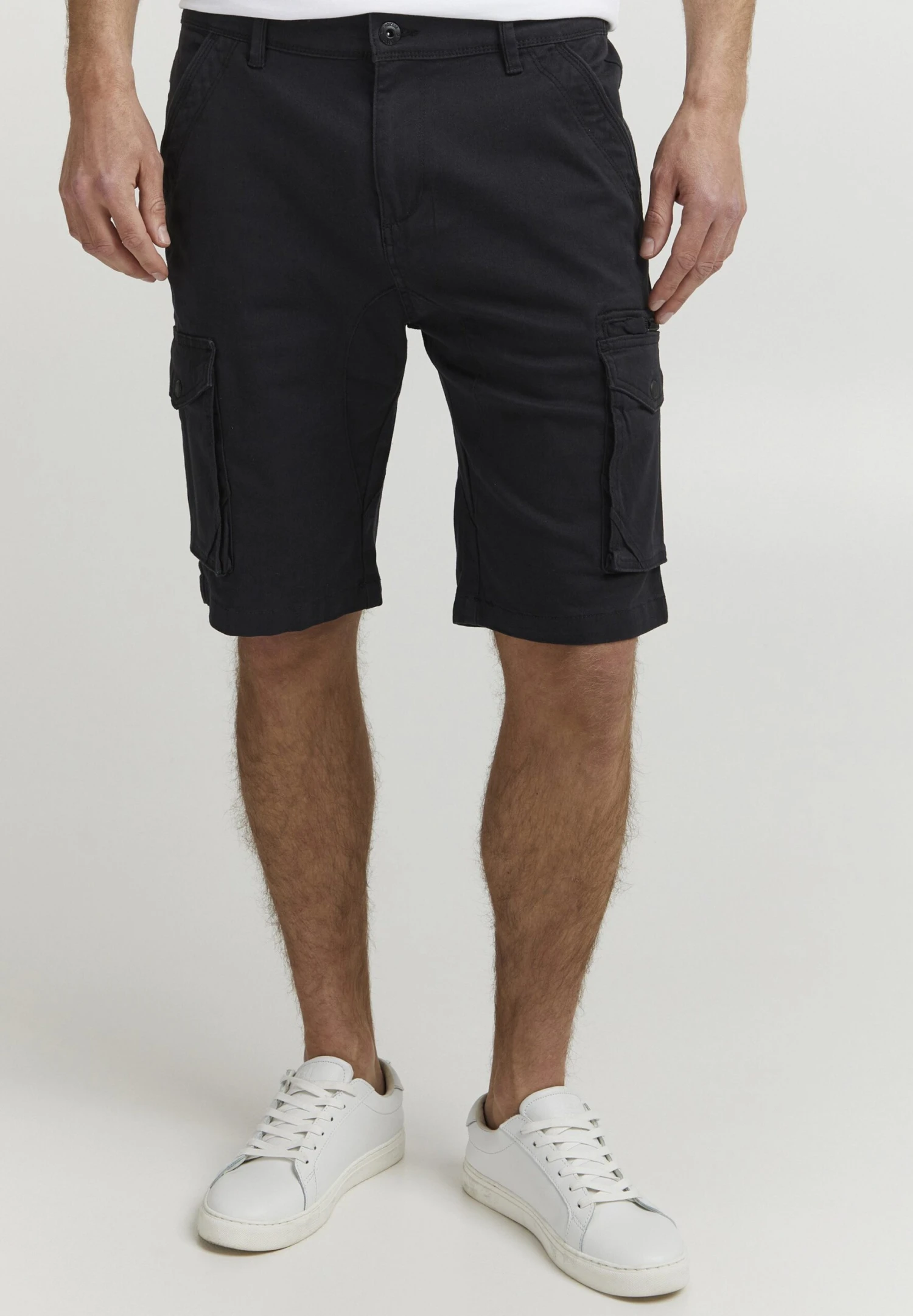 Indicode Jeans Ronjo - Shorts - Black