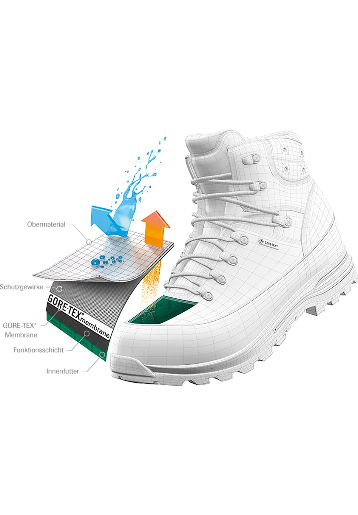 La Sportiva Trango Tech - Zapatillas De Senderismo - Black Yellow - Imagen 6