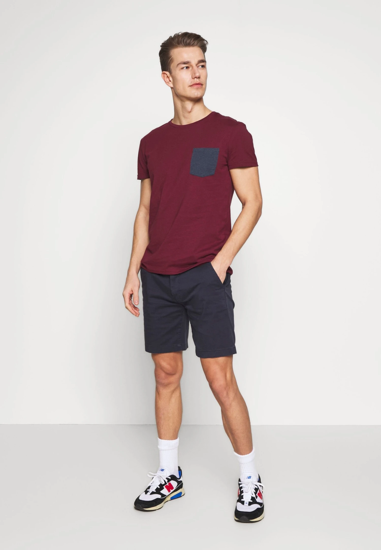 CASUAL FRIDAY Allan - Shorts - Navy - Imagen 2